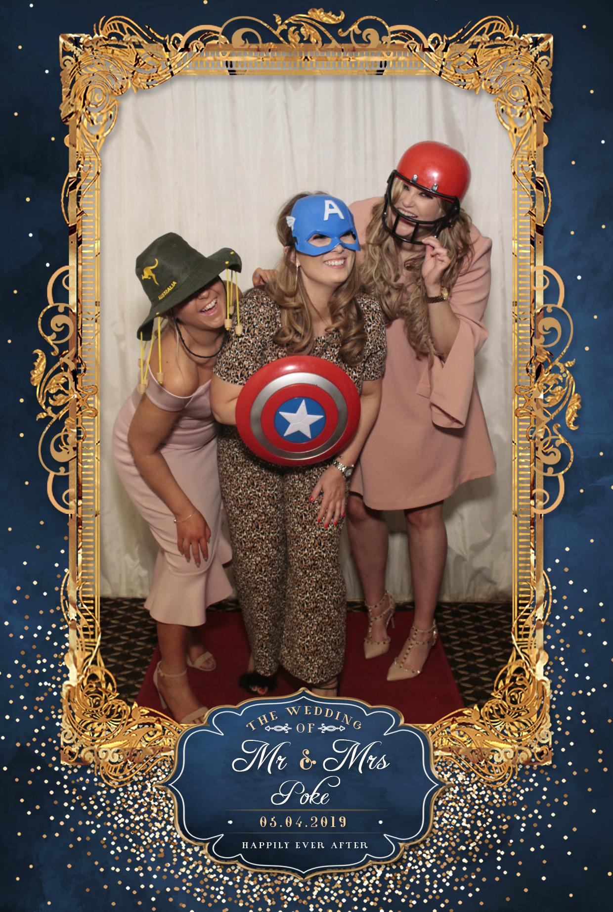 Mr & Mrs Poke | View more photos from the event at gallery.myphotoboothexperience.co.uk/u/MyPhotoBoothExperienceLtd/Mr-Mrs-Poke